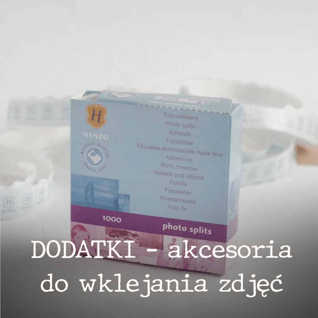 akcesoria do wklejania zdjęć
