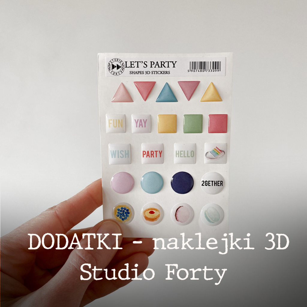 naklejki kropki 3D